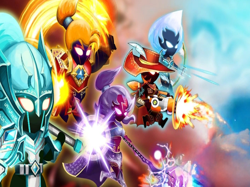 Mchezo Stickman Saga: Ninja Shadow Mashujaa online