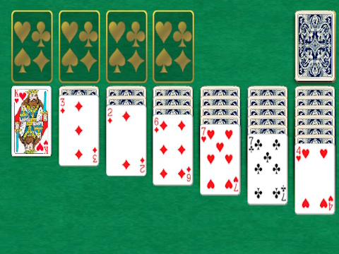 Mchezo Klondike classic solitaire online