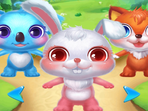 Mchezo Cute Animal Beauty Saluni  online