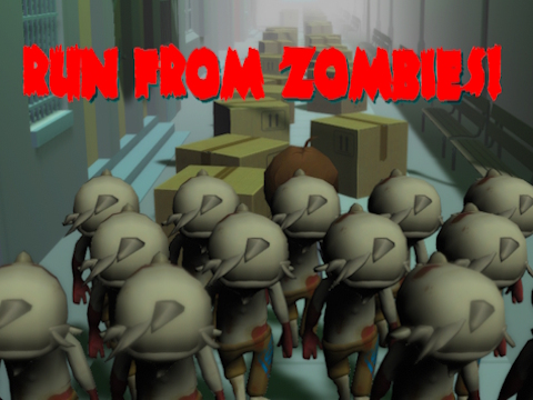 Mchezo Kukimbia kutoka Zombies!  online