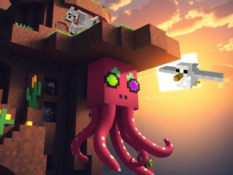 Mchezo Minecraft squid anomaly online