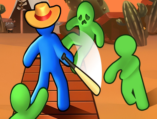 Mchezo Zombie raft online