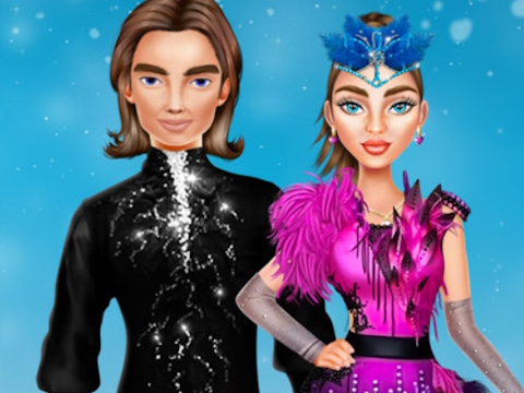 Mchezo Ice skating ballerina online