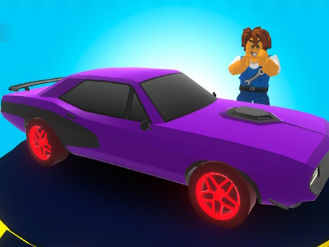 Mchezo Mbio za gari za Epic Stunt Obby  online