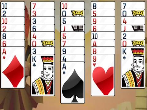 Mchezo Achilles Solitaire online