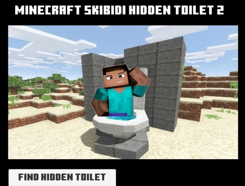 Mchezo Minicraft Skibidi Siri choo 2  online