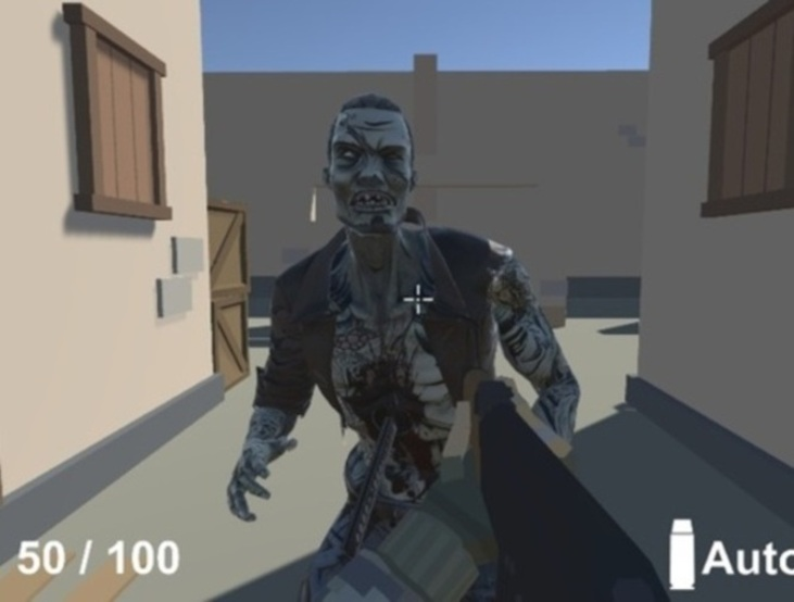 Mchezo Zombie FPS online