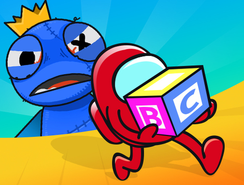 Mchezo Ficha na utafute monster ya bluu  online