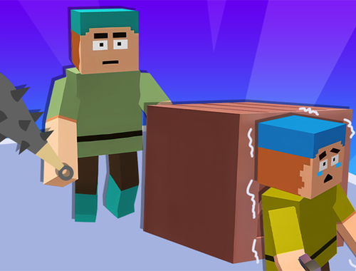 Mchezo Kutisha Minecraft wakati wa sherehe  online