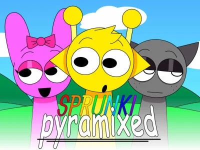Mchezo Sprunki Pyramixed online