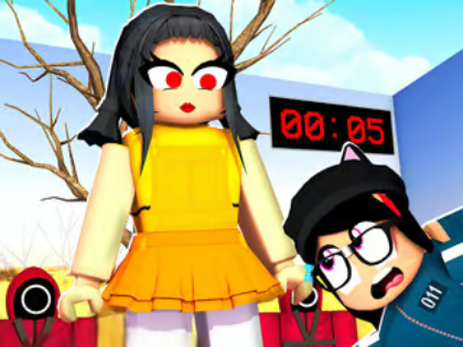 Mchezo Jigsaw Puzzle: Mchezo wa squid vs Roblox  online