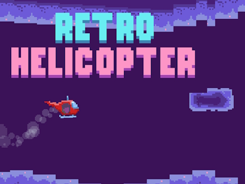 Mchezo Helikopta ya Retro  online