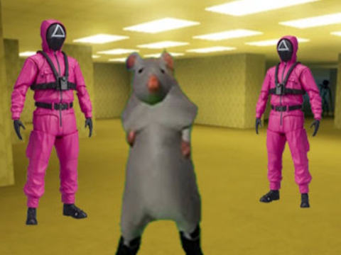 Mchezo Ratomilton kwenye vyumba vya nyuma vya mchezo wa squid  online