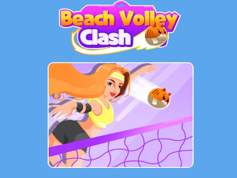 Mchezo Clash ya Volley ya Pwani  online