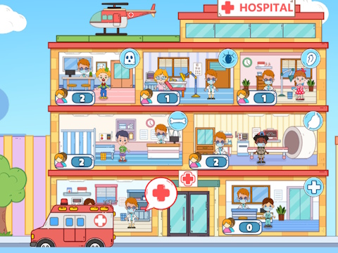Mchezo Toca Avatar: Hospitali yangu  online