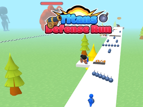 Mchezo Titans Ulinzi Run  online