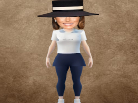 Mchezo Melania Hat Antistress Mchezo  online