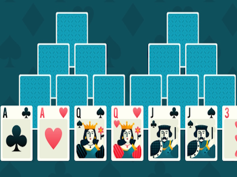 Mchezo Tripeaks solitaire online