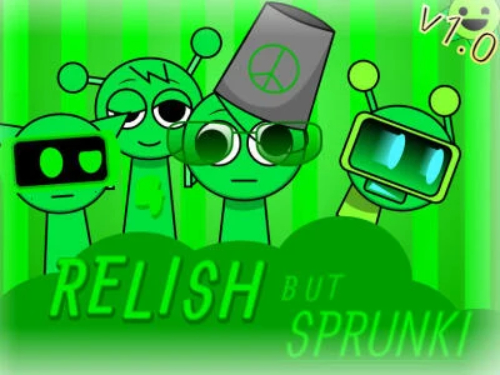 Mchezo Sprunki anafurahi  online