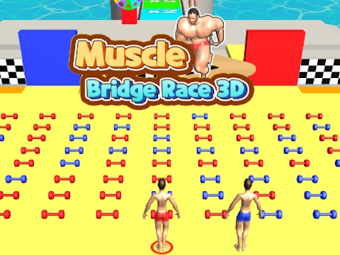 Mchezo Mbio za daraja la misuli 3d  online