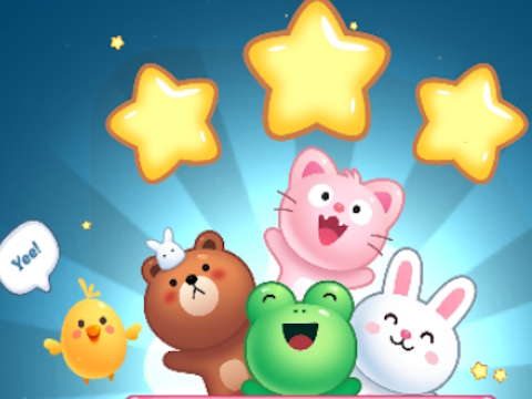 Mchezo Unganisha wanyama: Bubble Shooter  online