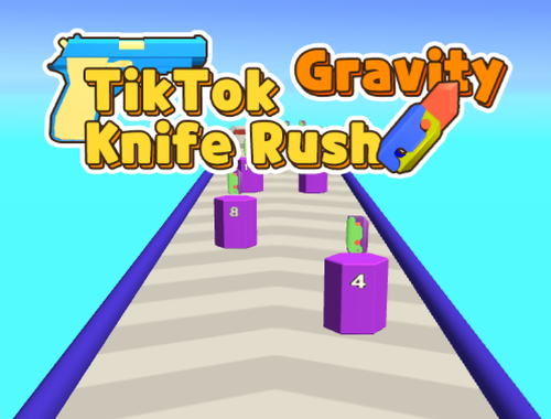 Mchezo Tiktok Gravity Knife Rush online
