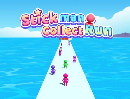 Mchezo Stickman kukusanya kukimbia  online