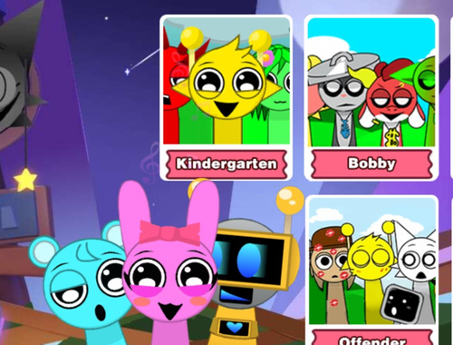 Mchezo Incredibox Party Frozen Sprunki Beat online