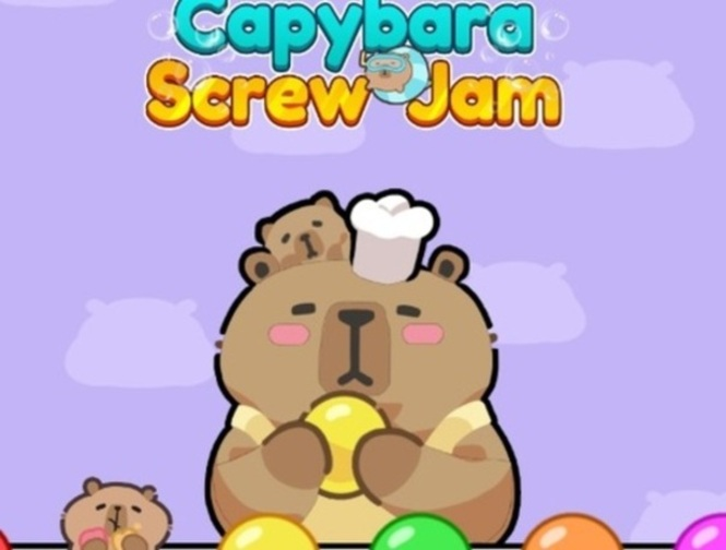 Mchezo Capybara screw jam online