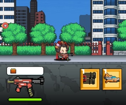 Mchezo Mecha Risasi Pixel RPG  online