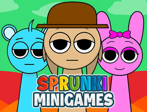 Mchezo Sprunki mini michezo  online