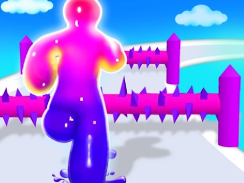 Mchezo Blob Dash Runner isiyo na mwisho  online