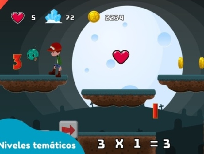 Mchezo Sam's Math Adventure online