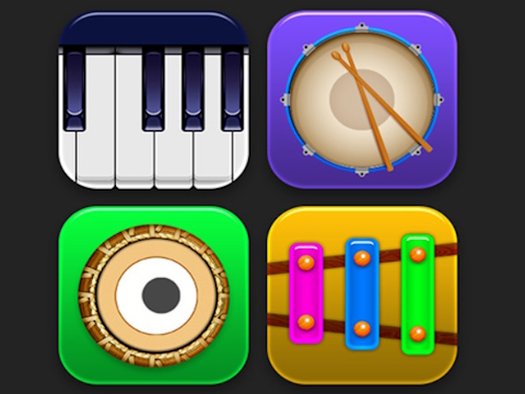 Mchezo Musics za piano  online