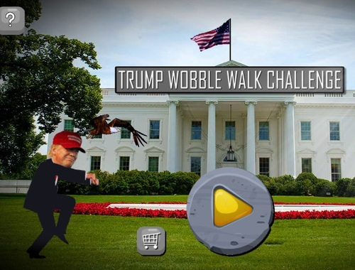 Mchezo Trump Wobble Walk Changamoto  online