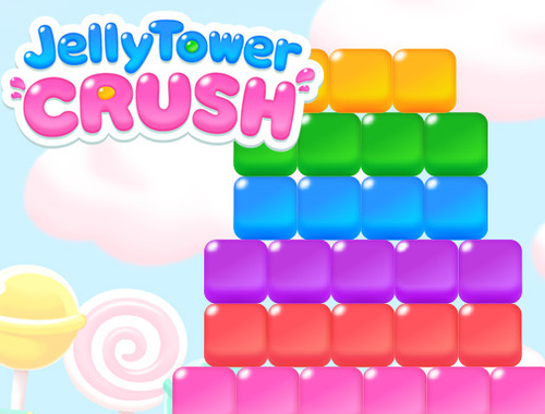 Mchezo Jelly tower Crush online