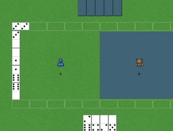 Mchezo Dominoes duel ya classic  online