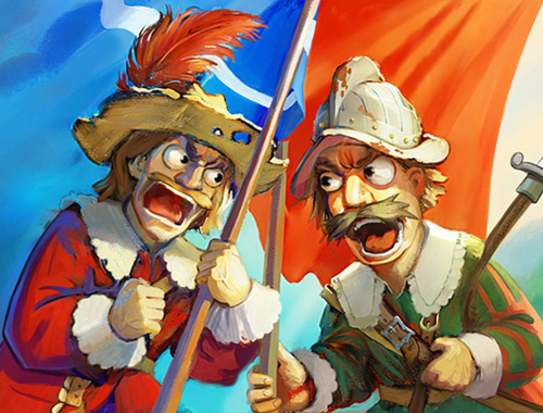 Mchezo Musketeers Gunpowder vs Steel online