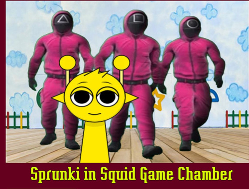 Mchezo Sprunki katika chumba cha mchezo wa squid  online