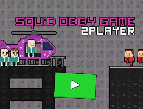 Mchezo Squid obby mchezo 2player  online