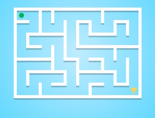 Mchezo Cheza maze  online