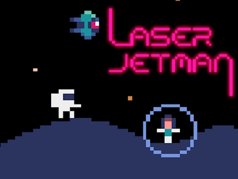 Mchezo Laser Jetman online