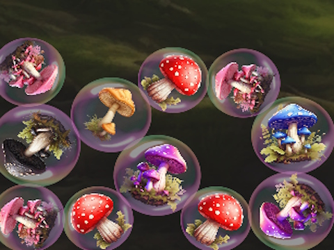 Mchezo MergeMushrooms: 2048! online
