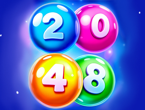 Mchezo Mipira ya mechi 2048  online