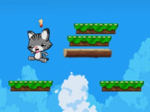 Mchezo Adventures ya Kitty Jumper  online