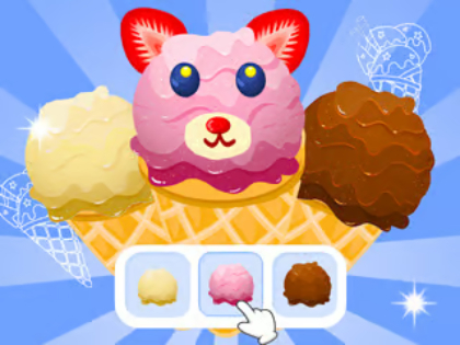 Mchezo Kitabu cha kuchorea: Ice cream Cone  online