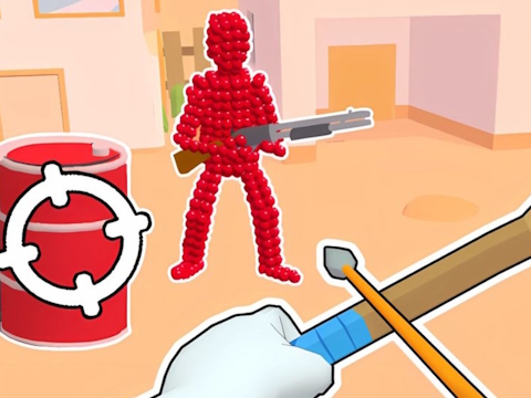 Mchezo Stickman Archer: Risasi mishale huko Reds  online