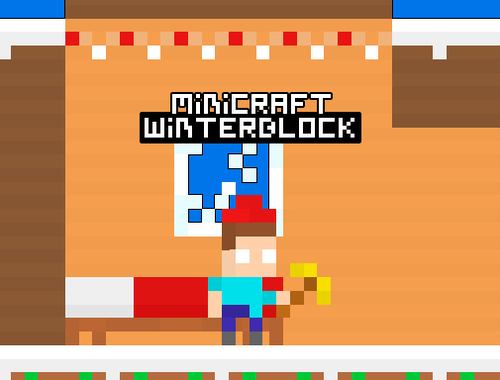 Mchezo Minicraft Winterblock online