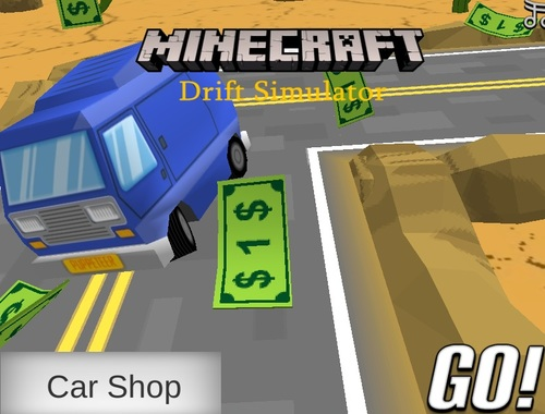 Mchezo Minecraft Drift Simulator online