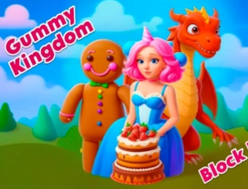 Mchezo GUMMY Kingdom block puzzle online